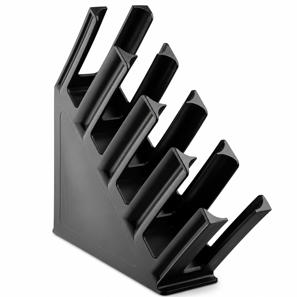 CUP KEEPER cup and lid organizer with four angled compartments